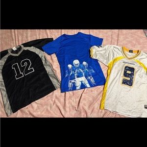 Boys football bundle vintage Virginia mountaineer jersey